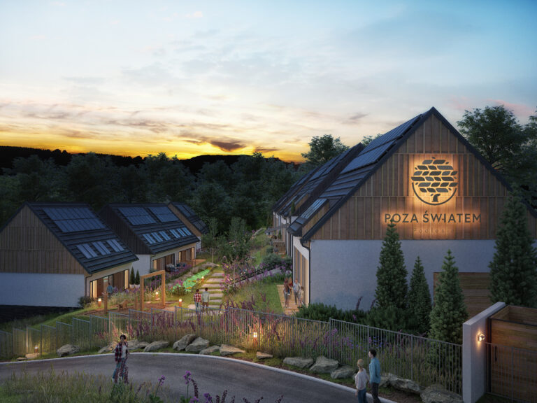 Wizualizacja zewnętrzna apartamentów