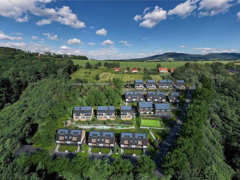 Wizualizacja zewnętrzna apartamentów